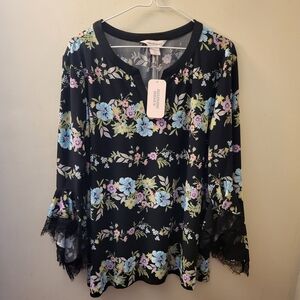 Alison Daley Blouse Size XL Nwt